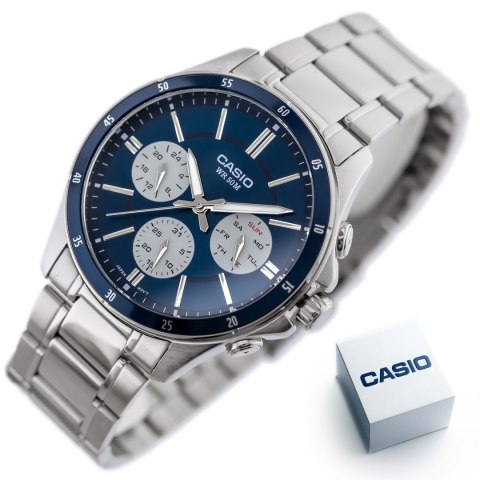 ZEGAREK MĘSKI CASIO MTP-1374D-2A3 (ZD063H) + BOX ZEGAREK MĘSKI CASIO MTP-1374D-2A3 (ZD063H) + BOX