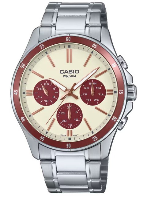ZEGAREK MĘSKI CASIO MTP-1374D-5A2 (ZD063G) + BOX ZEGAREK MĘSKI CASIO MTP-1374D-5A2 (ZD063G) + BOX