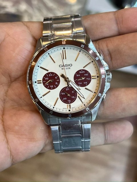 ZEGAREK MĘSKI CASIO MTP-1374D-5A2 (ZD063G) + BOX ZEGAREK MĘSKI CASIO MTP-1374D-5A2 (ZD063G) + BOX