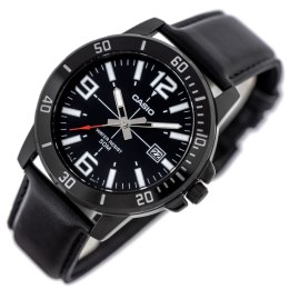 ZEGAREK MĘSKI CASIO MTP-VD01BL-1B (ZD169D) + BOX