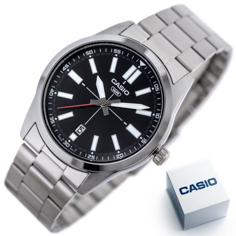 ZEGAREK MĘSKI CASIO MTP-VD02D-1E (ZD217B) + BOX ZEGAREK MĘSKI CASIO MTP-VD02D-1E (ZD217B) + BOX