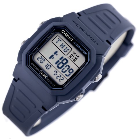 ZEGAREK MĘSKI CASIO W-800H-2A (ZD100C) - KLASYKA + BOX ZEGAREK MĘSKI CASIO W-800H-2A (ZD100C) - KLASYKA + BOX