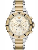 ZEGAREK MĘSKI EMPORIO ARMANI AR11606 TWO-TONE CHRONOGRAPH + BOX