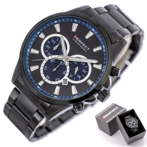 ZEGAREK MĘSKI PERFECT M510CH-03 - CHRONOGRAF (ZP386C) + BOX ZEGAREK MĘSKI PERFECT M510CH-03 - CHRONOGRAF (ZP386C) + BOX