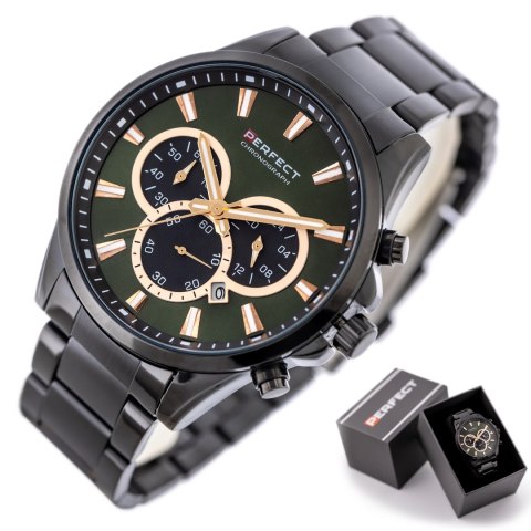ZEGAREK MĘSKI PERFECT M510CH-04 - CHRONOGRAF (ZP386D) + BOX ZEGAREK MĘSKI PERFECT M510CH-04 - CHRONOGRAF (ZP386D) + BOX