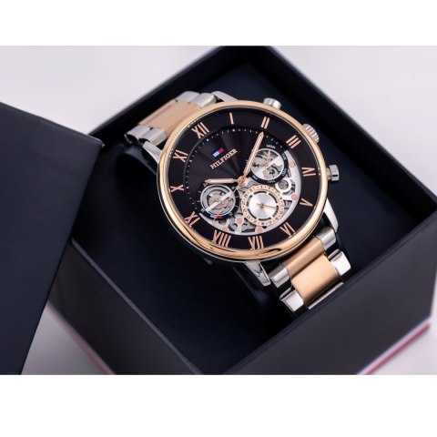 ZEGAREK MĘSKI TOMMY HILFIGER 1710570 LEGEND (ZF107B) + BOX ZEGAREK MĘSKI TOMMY HILFIGER 1710570 LEGEND (ZF107B) + BOX
