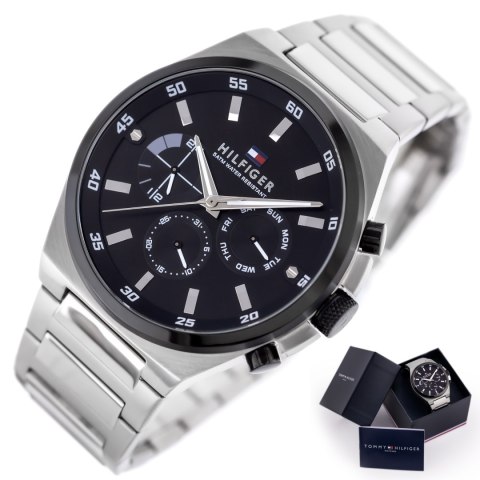 ZEGAREK MĘSKI TOMMY HILFIGER DEXTER 1792087 (ZF104B) + BOX ZEGAREK MĘSKI TOMMY HILFIGER DEXTER 1792087 (ZF104B) + BOX