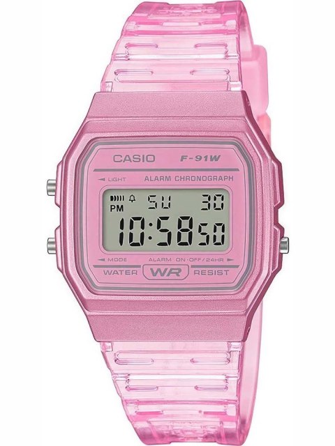 ZEGAREK DAMSKI CASIO RETRO VINTAGE F-91WS-4 (ZD648A) + BOX
