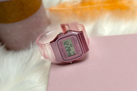ZEGAREK DAMSKI CASIO RETRO VINTAGE F-91WS-4 (ZD648A) + BOX ZEGAREK DAMSKI CASIO RETRO VINTAGE F-91WS-4 (ZD648A) + BOX