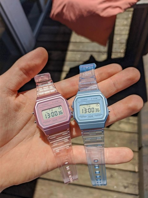 ZEGAREK DAMSKI CASIO RETRO VINTAGE F-91WS-4 (ZD648A) + BOX ZEGAREK DAMSKI CASIO RETRO VINTAGE F-91WS-4 (ZD648A) + BOX
