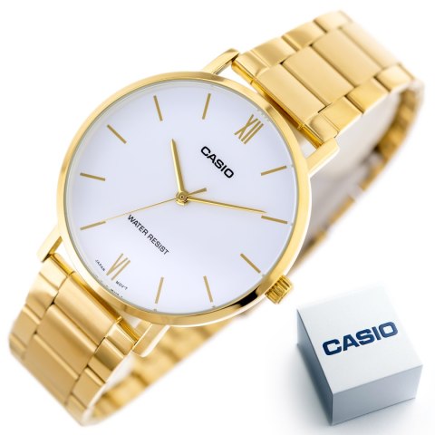 ZEGAREK MĘSKI CASIO MTP-VT01G-7B + BOX ZEGAREK MĘSKI CASIO MTP-VT01G-7B + BOX