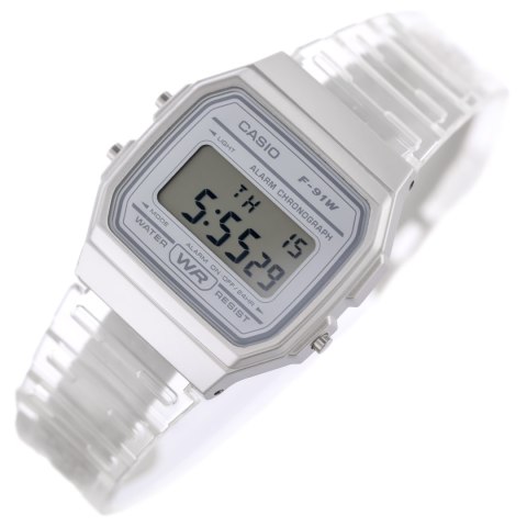 ZEGAREK UNISEx CASIO RETRO VINTAGE F-91WS-7 (ZD648C) + BOX ZEGAREK UNISEx CASIO RETRO VINTAGE F-91WS-7 (ZD648C) + BOX