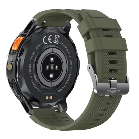 SMARTWATCH MĘSKI GRAVITY GT22-5 - AMOLED, DODATKOWY PASEK (SG030E) SMARTWATCH MĘSKI GRAVITY GT22-5 - AMOLED, DODATKOWY PASEK (SG030E)