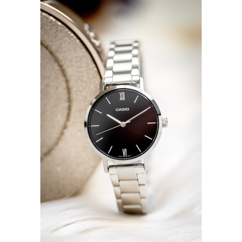ZEGAREK DAMSKI CASIO LTP-VT02D-1A KLASYKA + BOX ZEGAREK DAMSKI CASIO LTP-VT02D-1A KLASYKA + BOX