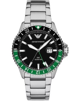 ZEGAREK MĘSKI EMPORIO ARMANI AR11589 - DIVER GMT (ZI112A)