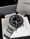 ZEGAREK MĘSKI EMPORIO ARMANI AR11589 - DIVER GMT (ZI112A)