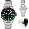 ZEGAREK MĘSKI EMPORIO ARMANI AR11589 - DIVER GMT (ZI112A)