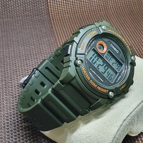 ZEGAREK MĘSKI CASIO W-216H-3B + BOX ZEGAREK MĘSKI CASIO W-216H-3B + BOX