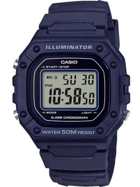 ZEGAREK MĘSKI CASIO W-218H-2AVEF ( ZD208G) + BOX ZEGAREK MĘSKI CASIO W-218H-2AVEF ( ZD208G) + BOX
