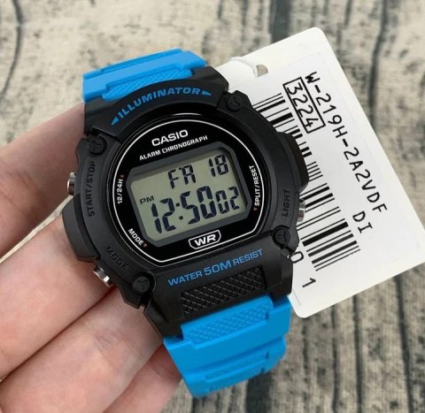 ZEGAREK MĘSKI CASIO W-219H-2A2VEF (ZD207F) + BOX ZEGAREK MĘSKI CASIO W-219H-2A2VEF (ZD207F) + BOX