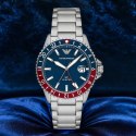 ZEGAREK MĘSKI EMPORIO ARMANI AR11590 - DIVER GMT (ZI112B)