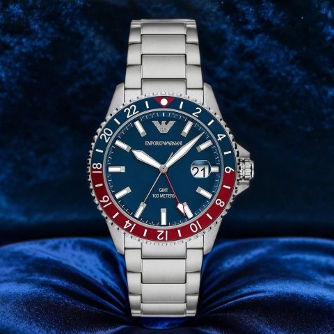 ZEGAREK MĘSKI EMPORIO ARMANI AR11590 - DIVER GMT (ZI112B) ZEGAREK MĘSKI EMPORIO ARMANI AR11590 - DIVER GMT (ZI112B)