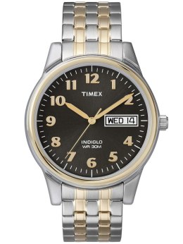 ZEGAREK MĘSKI TIMEX CHARLES TWO-TONE T26481 INDIGLO + BOX