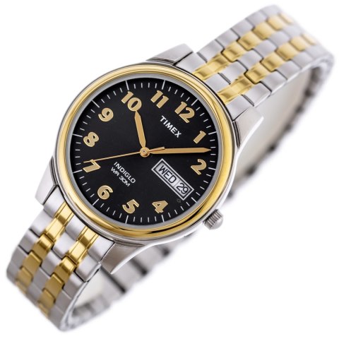 ZEGAREK MĘSKI TIMEX CHARLES TWO-TONE T26481 INDIGLO + BOX ZEGAREK MĘSKI TIMEX CHARLES TWO-TONE T26481 INDIGLO + BOX