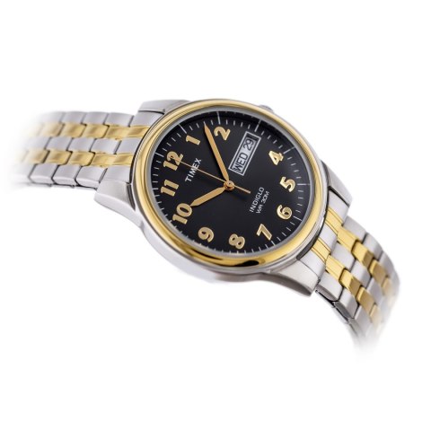 ZEGAREK MĘSKI TIMEX CHARLES TWO-TONE T26481 INDIGLO + BOX ZEGAREK MĘSKI TIMEX CHARLES TWO-TONE T26481 INDIGLO + BOX