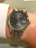 ZEGAREK MĘSKI TIMEX CHARLES TWO-TONE T26481 INDIGLO + BOX