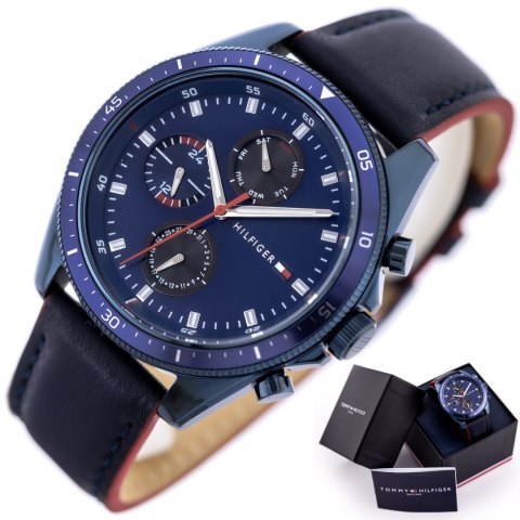 ZEGAREK MĘSKI TOMMY HILFIGER 1791839 PARKER (ZF041B) ZEGAREK MĘSKI TOMMY HILFIGER 1791839 PARKER (ZF041B)