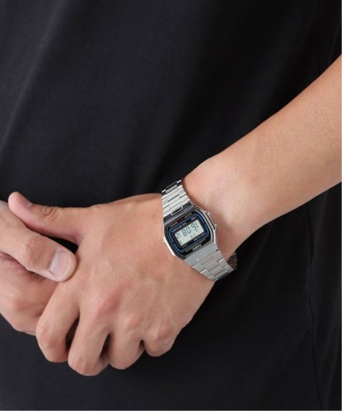 ZEGAREK UNISEX CASIO A164WA-1QJH - VINTAGE + BOX ZEGAREK UNISEX CASIO A164WA-1QJH - VINTAGE + BOX
