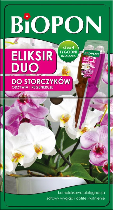 BOPON - Eliksir DUO do storczyków odżywia i regeneruje 35ml - disp - 1 szt. BOPON - Eliksir DUO do storczyków odżywia i regeneruje 35ml - disp - 1 szt.