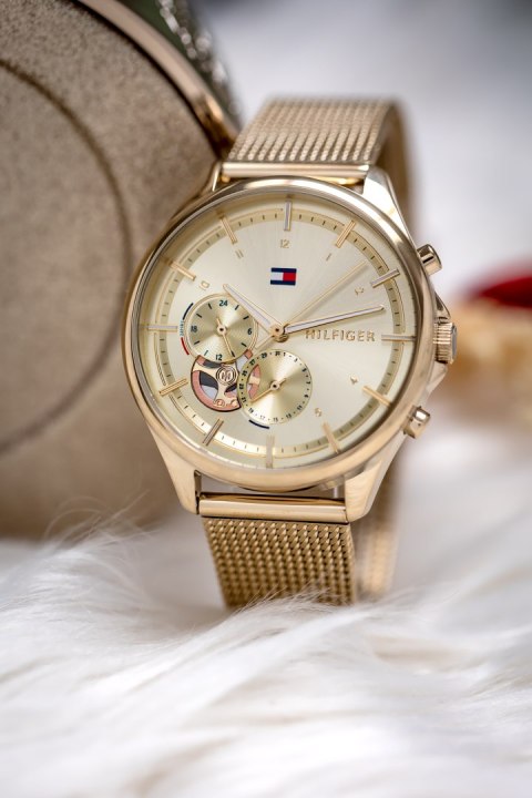 ZEGAREK DAMSKI TOMMY HILFIGER 1782417 QUINN + BOX ZEGAREK DAMSKI TOMMY HILFIGER 1782417 QUINN + BOX