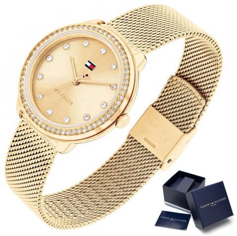 ZEGAREK DAMSKI TOMMY HILFIGER 1782699 DEMI (ZF609A) + BOX ZEGAREK DAMSKI TOMMY HILFIGER 1782699 DEMI (ZF609A) + BOX