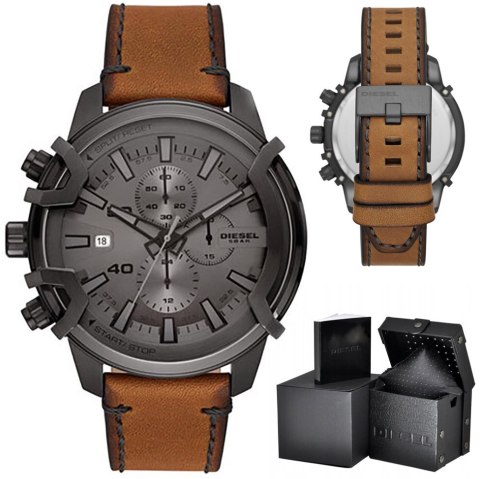 ZEGAREK MĘSKI DIESEL GRIFFED CHRONOGRAPH DZ4569 + BOX ZEGAREK MĘSKI DIESEL GRIFFED CHRONOGRAPH DZ4569 + BOX