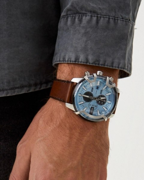 ZEGAREK MĘSKI DIESEL GRIFFED CHRONOGRAPH DZ4656 + BOX ZEGAREK MĘSKI DIESEL GRIFFED CHRONOGRAPH DZ4656 + BOX