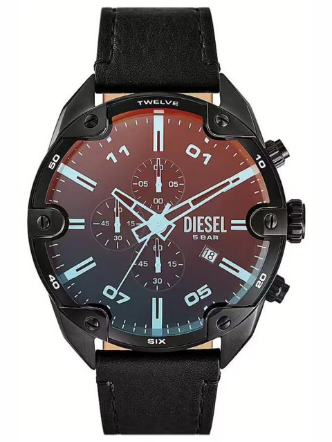 ZEGAREK MĘSKI DIESEL SPIKED CHRONOGRAPH DZ4667 + BOX ZEGAREK MĘSKI DIESEL SPIKED CHRONOGRAPH DZ4667 + BOX