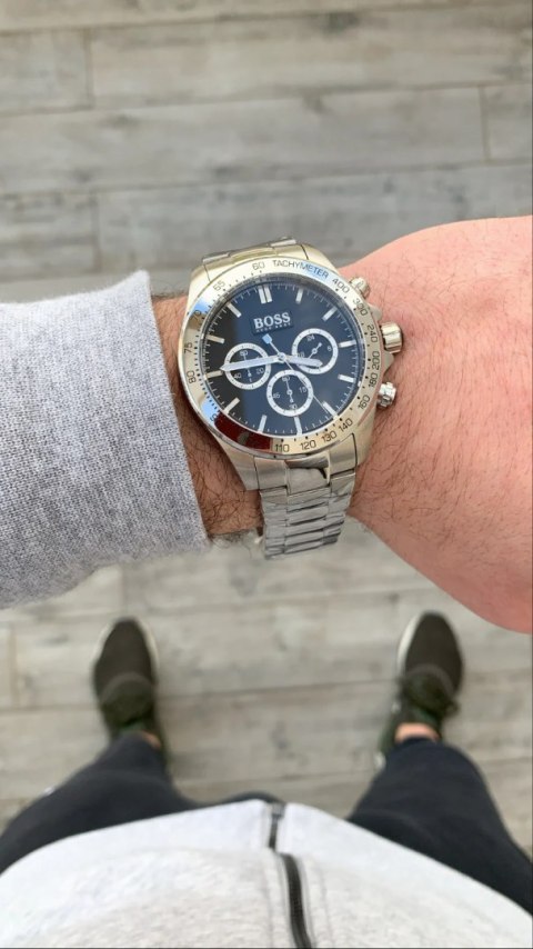 ZEGAREK MĘSKI HUGO BOSS 1512965 - IKON (ZH008E) + BOX ZEGAREK MĘSKI HUGO BOSS 1512965 - IKON (ZH008E) + BOX