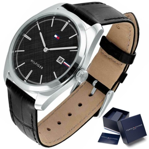 ZEGAREK MĘSKI TOMMY HILFIGER THEO 1710439 (ZF115A) + BOX ZEGAREK MĘSKI TOMMY HILFIGER THEO 1710439 (ZF115A) + BOX