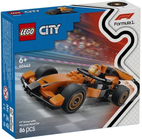 60442 - LEGO City - F1® Kierowca i bolid McLaren 60442 - LEGO City - F1® Kierowca i bolid McLaren