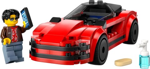 60448 - LEGO City - Czerwony samochód sportowy 60448 - LEGO City - Czerwony samochód sportowy