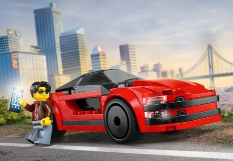 60448 - LEGO City - Czerwony samochód sportowy 60448 - LEGO City - Czerwony samochód sportowy