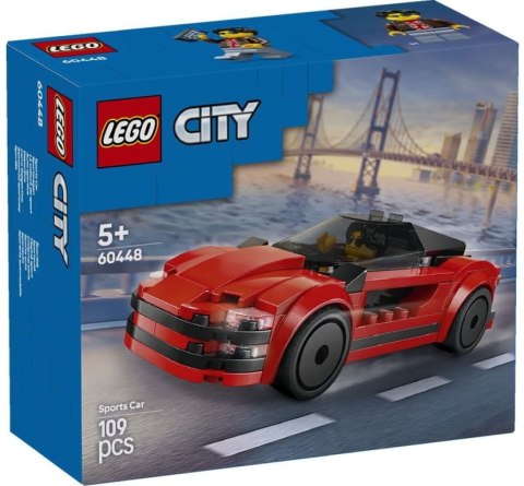 60448 - LEGO City - Czerwony samochód sportowy 60448 - LEGO City - Czerwony samochód sportowy