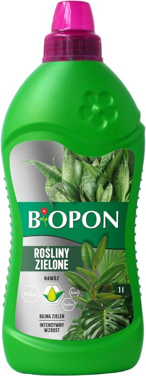 BOPON - Nawóz do roślin zielonych płyn 1L BOPON - Nawóz do roślin zielonych płyn 1L