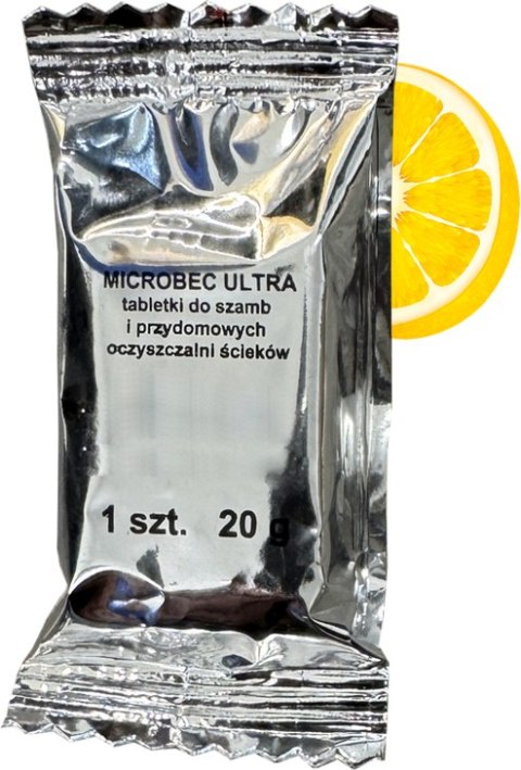 BROS - Microbec ULTRA - tabletka do szamb - 1 szt. BROS - Microbec ULTRA - tabletka do szamb - 1 szt.