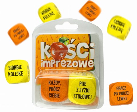 Kości Imprezowe (Żółto-Zielone) Kości Imprezowe (Żółto-Zielone)