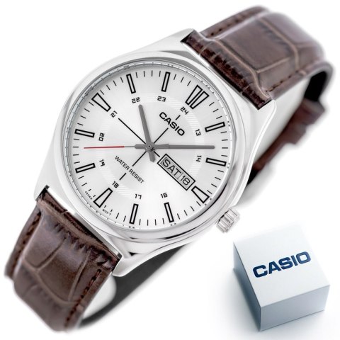 ZEGAREK MĘSKI CASIO MTP-V006L-7CUDF (ZD210M) + BOX ZEGAREK MĘSKI CASIO MTP-V006L-7CUDF (ZD210M) + BOX