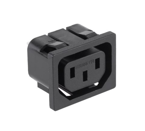 GNIAZDO AC 3PIN KOM PUTEROWE MONTAŻ GNIAZDO AC 3PIN KOM PUTEROWE MONTAŻ