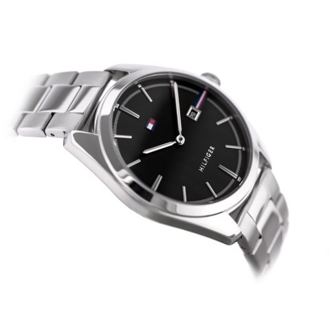 KLASYCZNY ZEGAREK MĘSKI TOMMY HILFIGER THEO 1710440 + BOX KLASYCZNY ZEGAREK MĘSKI TOMMY HILFIGER THEO 1710440 + BOX